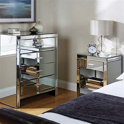 affordable mirrored bedroom furniture